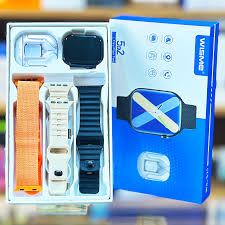 Wisme WS-X17 Smartwatch with Wireless Earbuds HD Display 5 Bands Unisex Fitness Health Tracker