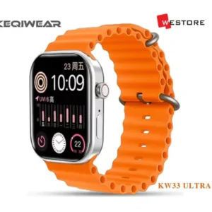 Keqiwear KW33 Ultra 3 Smartwatch (10+1 Straps) with Bluetooth Calling & Fitness Tracking