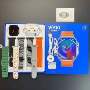 WS10 Ultra 2 Smartwatch – Multi-Strap Edition with 7 Interchangeable Bands