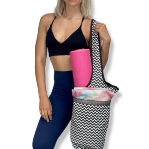 JupiterGear Yoga Mat Carrying Tote Bag with Large Pockets