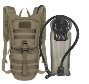 Tactical Hydration Backpack with 2.5L Bladder and Thermal Insulation