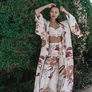 Kayda Satin Wide Leg Pants