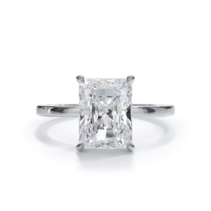 2.00 CTW AGI Certified Lab Grown Diamond Solitaire Engagement Ring –