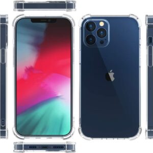 Transparent Crystal Clear Case with Bumper Edge Protection for iPhone