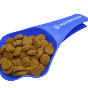 2in1 Paw-shaped Durable and Sturdy Pet Food Scoop/Clip (1 cup)
