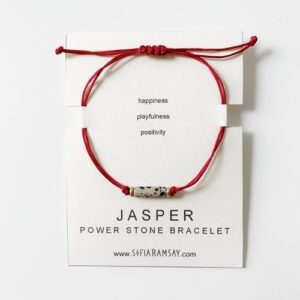 Jasper Power Stone Bracelet