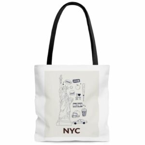 Symbols of NYC Everyday Tote Bag Medium