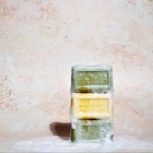 CALITHEA  3 Pack 100% Natural, Organic Olive Oil Soap with Argan