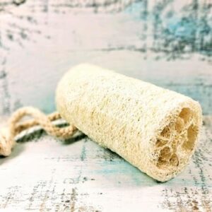 Organic Natural 4" Loofah, loofa, luffa, vegan