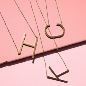 Monogram Collection Initial Necklace